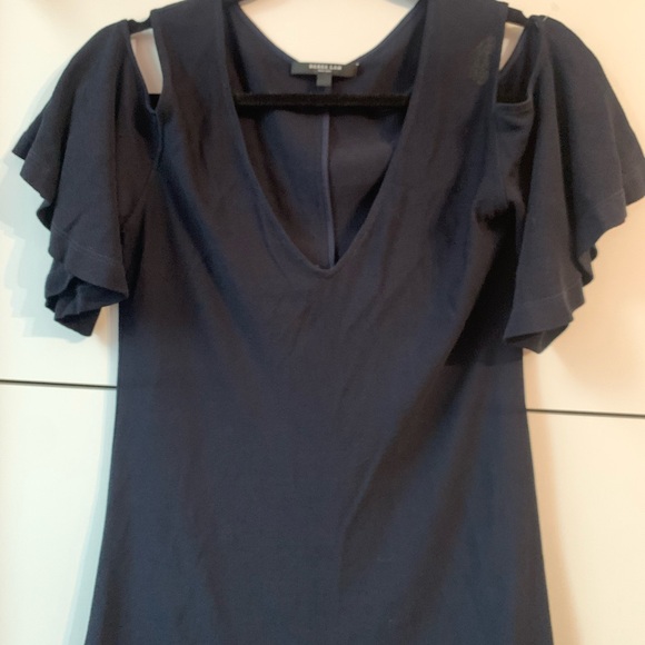 Derek Lam V-Neck Cold Shoulder Top NWOT - Picture 6 of 14